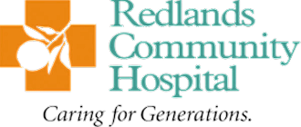 Redlands Community Hospital logo and slogan
